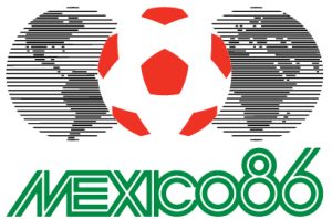 FIFA World Cup 1986 Mexico logo design